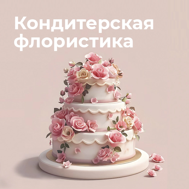 Кондитерская флористика